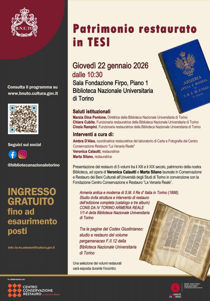Evento Patrimonio restaurato in TESI