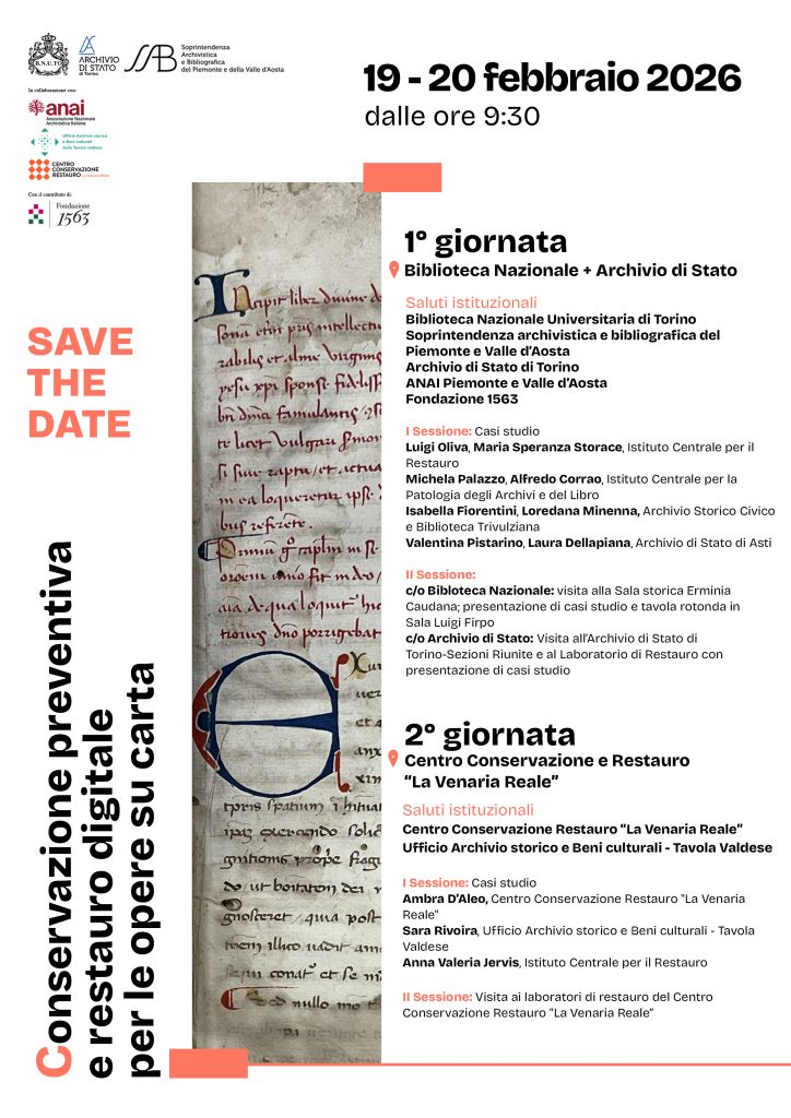 Conservazione preventiva e restauro digitale per le opere su carta